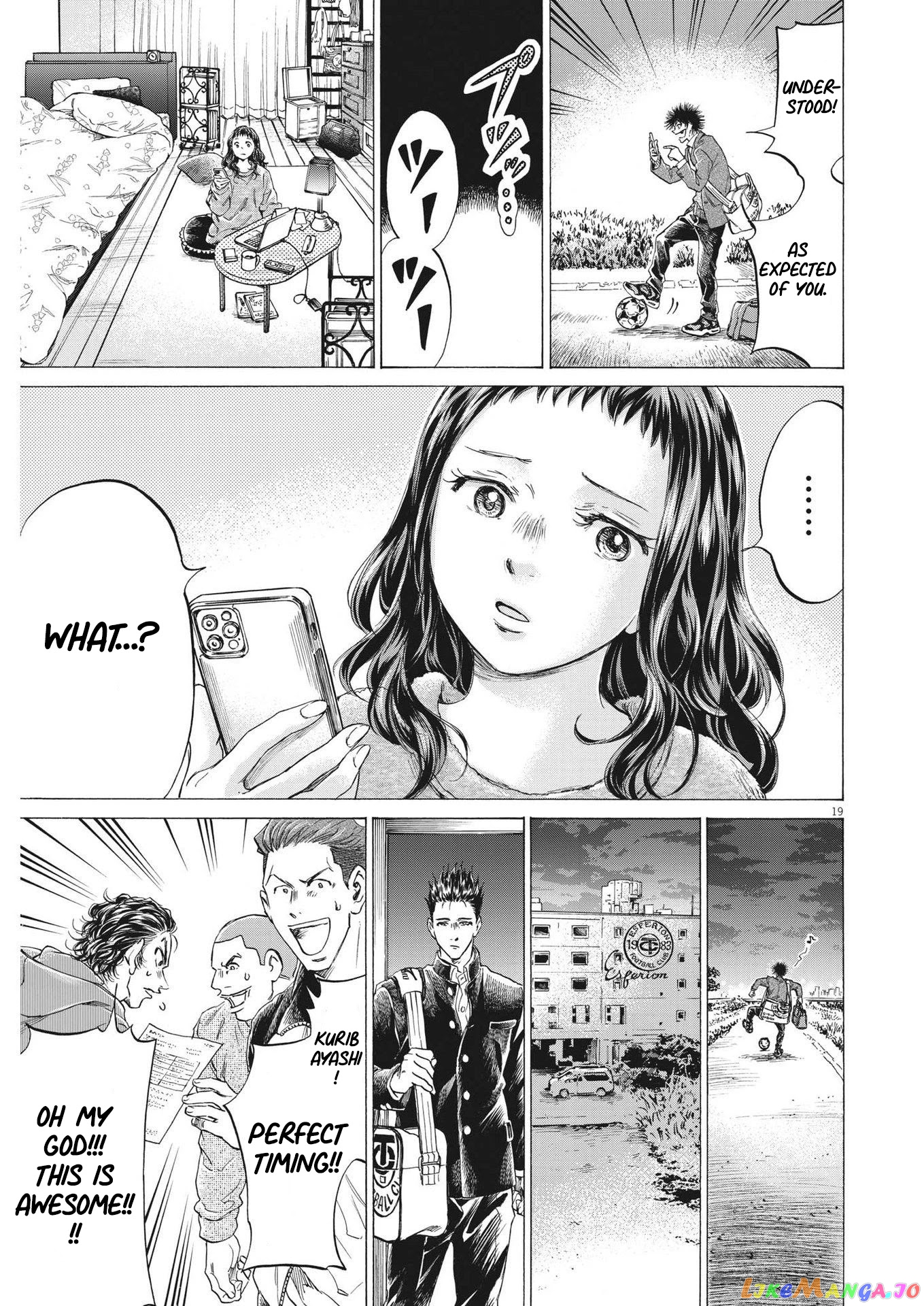 Ao Ashi, Chapter 299 image 20